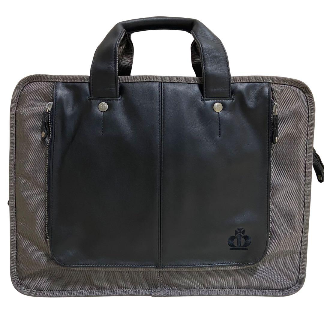 値下げ依頼品 ジェフバンクス 新品 リアルレザー2WAYブリーフケース