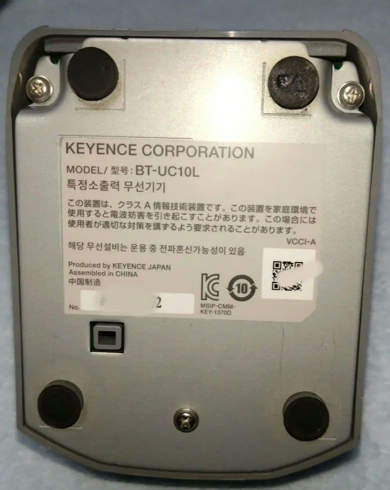 KEYENCE BT-1000WB&付属品（ドック、ACアダプタ）☆中古電池付