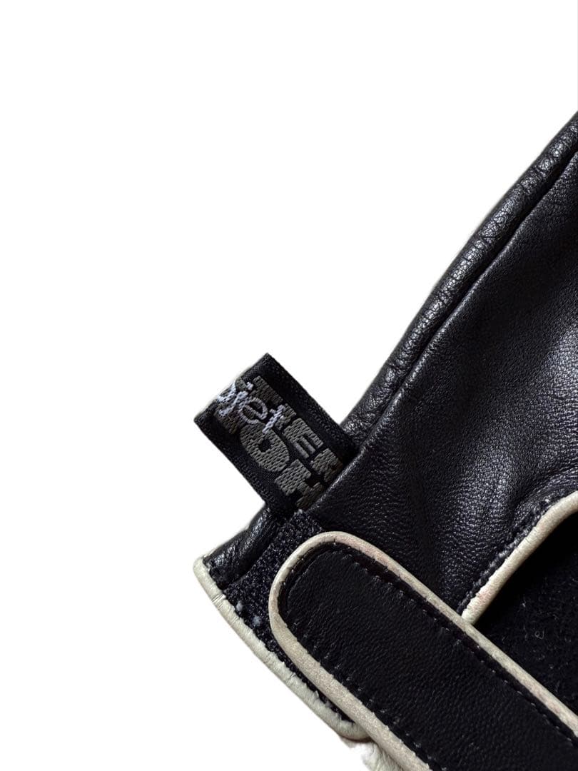 90s GAULTIER HOMME OBJET バイカラー レザーグローブ