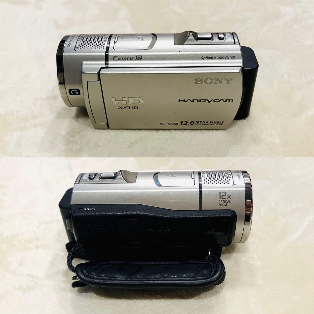 【動作◎】SONY Handycam HDR-CX500V 本体 ビデオカメラ