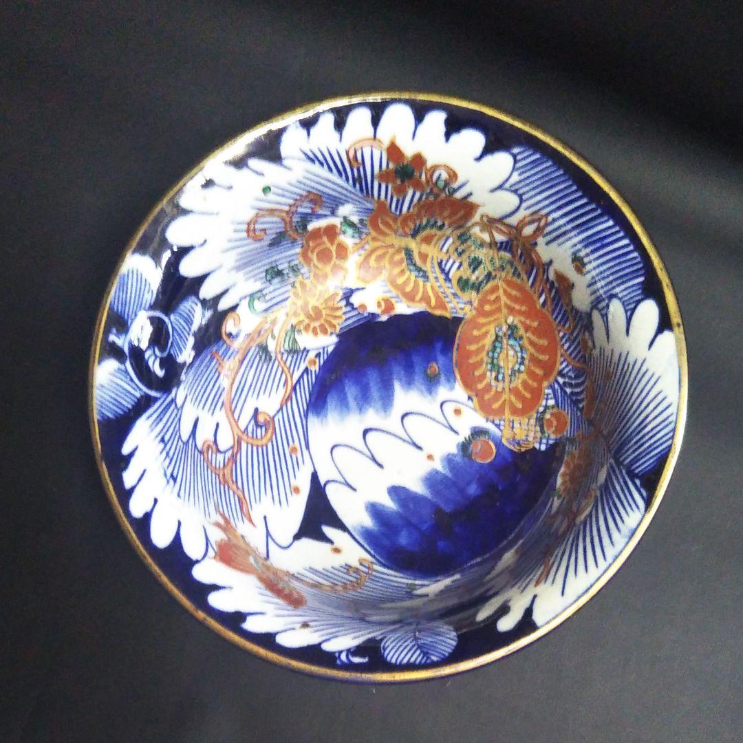 ※古伊万里/染付け深鉢/蛇の目高台/箱無し/