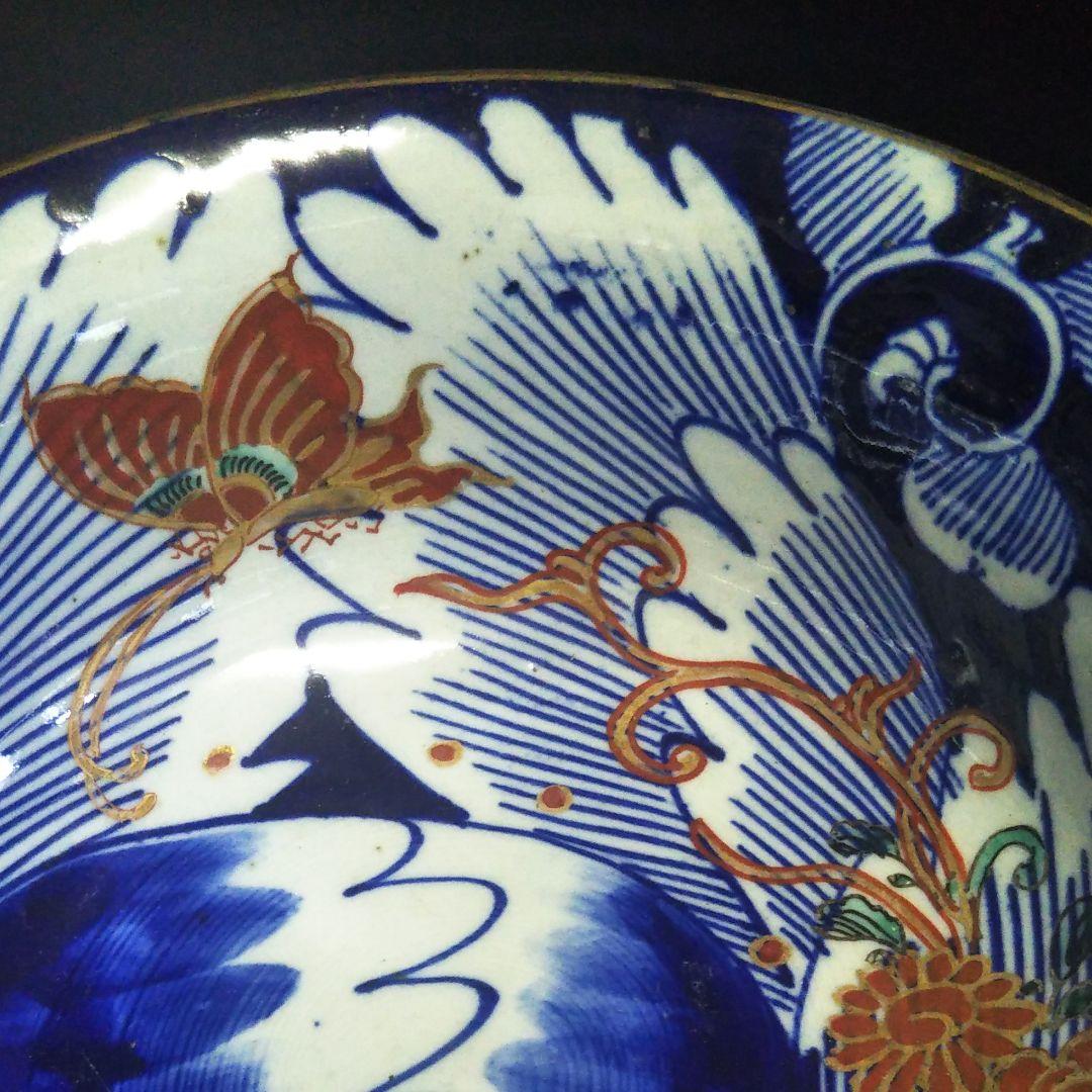 ※古伊万里/染付け深鉢/蛇の目高台/箱無し/