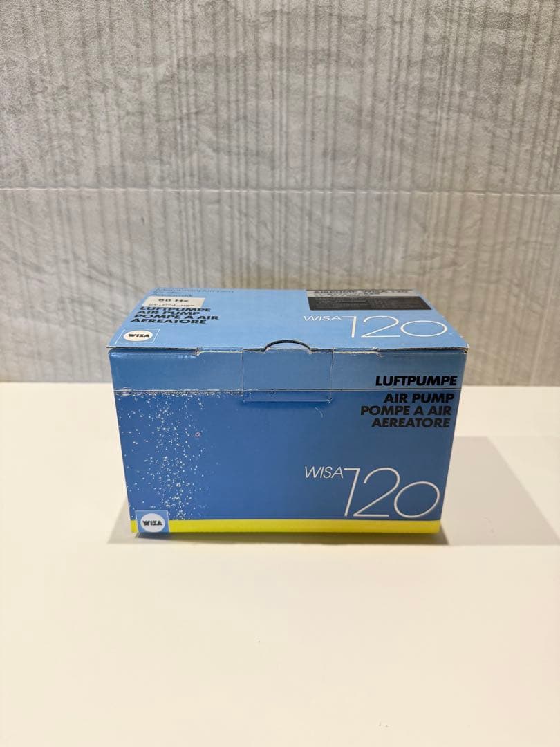 【希少廃盤品】ADA WISA120 エアーポンプ60Hz【新品未開封】