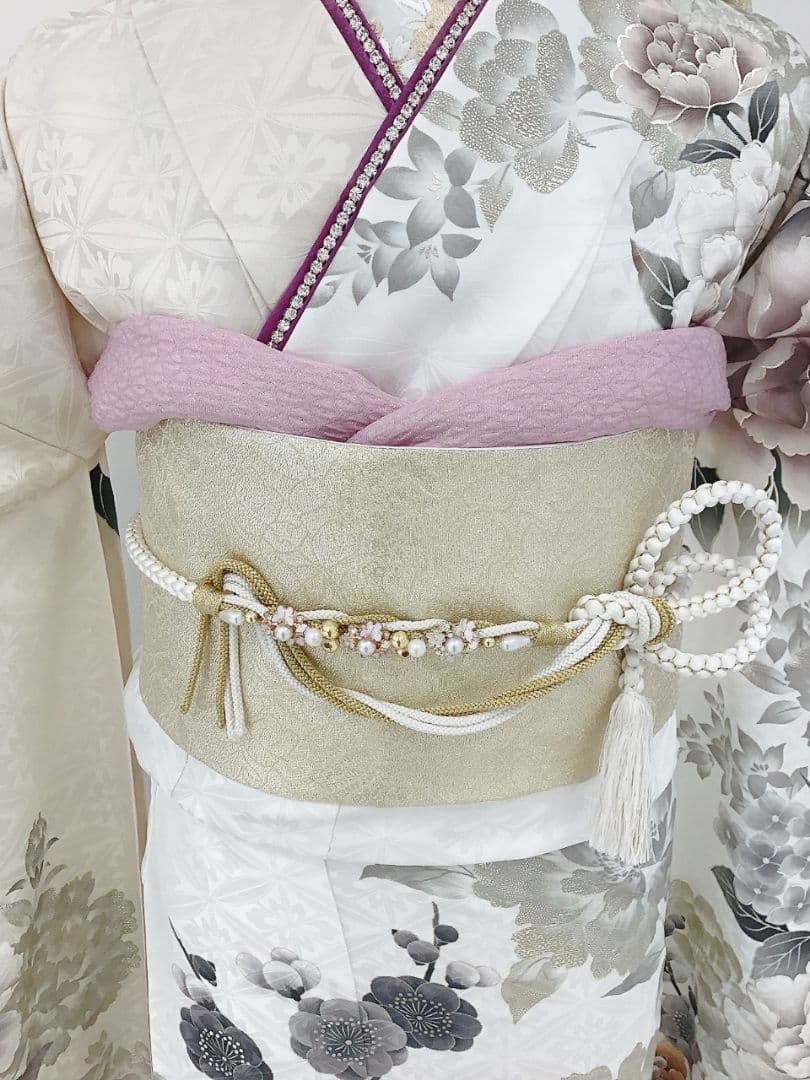 カリスト　振袖(仕立て代込み)と帯のみ