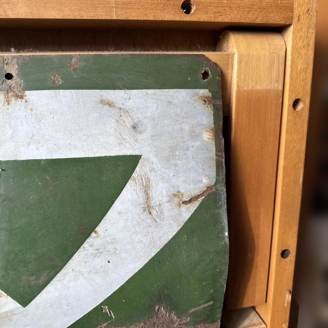 希少　昭和レトロ　ホーロー看板　マード