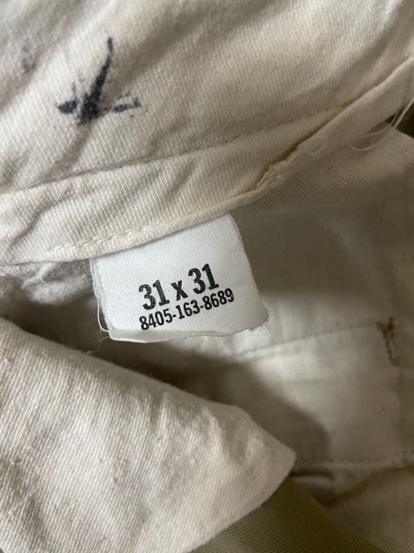 60年代 vintage U.S.ARMY チノトラウザーズ アメリカ製