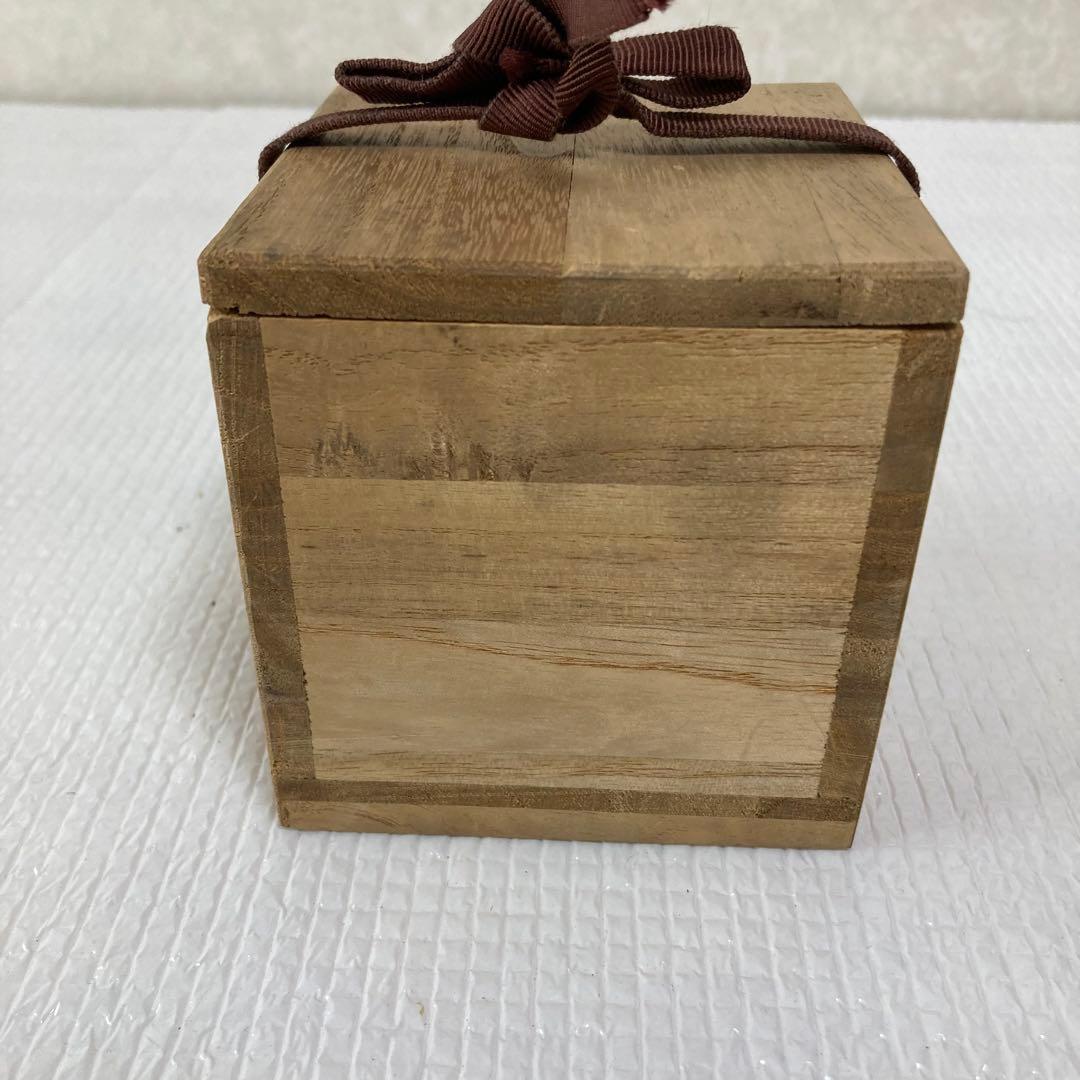 TS61 蓮田修吾郎 黄銅 盒子 鋳金 工芸品 共箱付 香合 茶道具 金属工芸