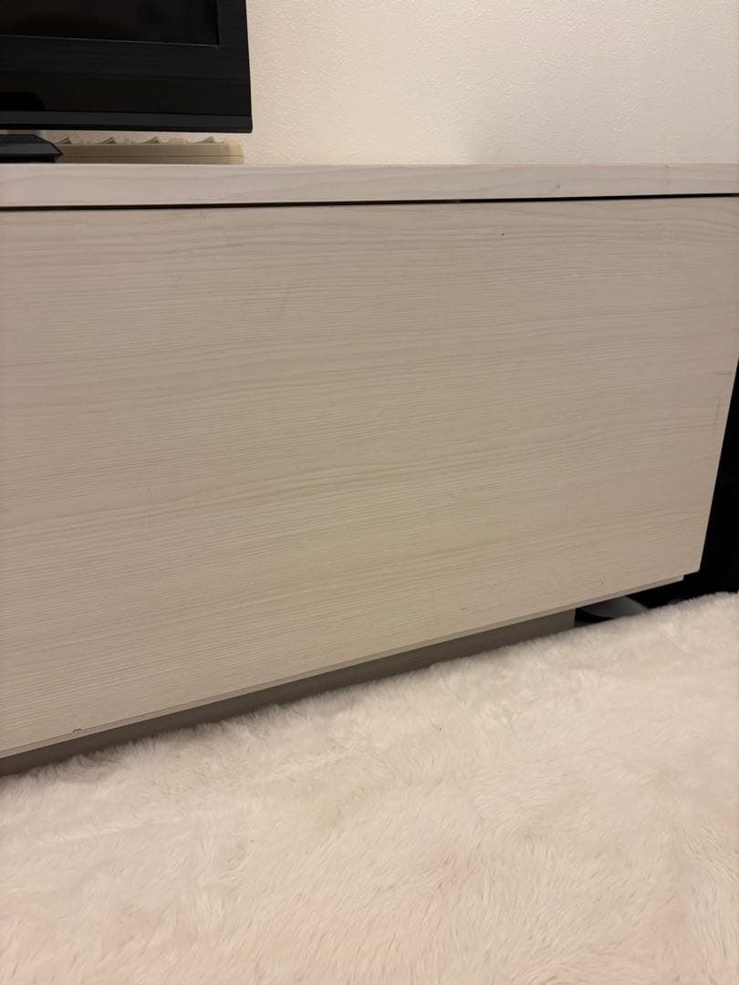 【最終価格、1月限定】Francfranc ホワイト テレビ台