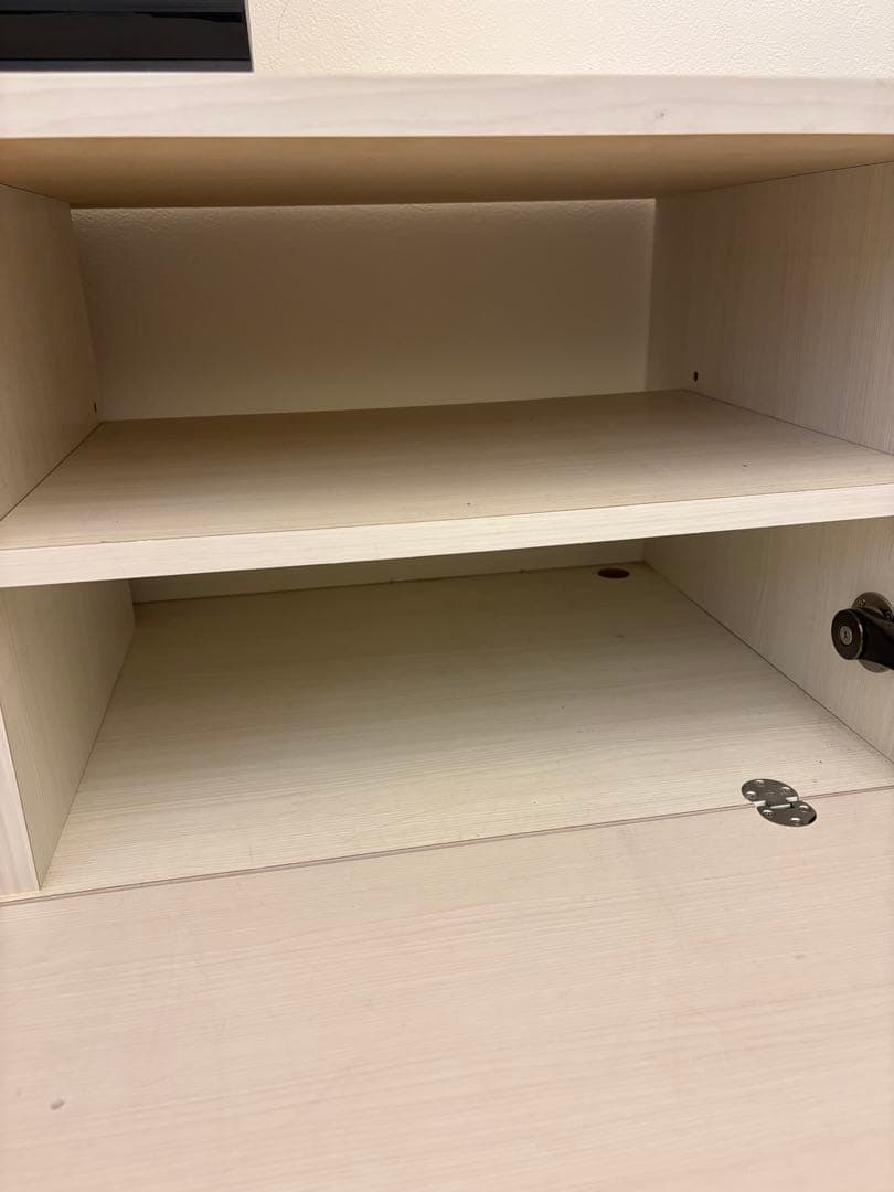 【最終価格、1月限定】Francfranc ホワイト テレビ台