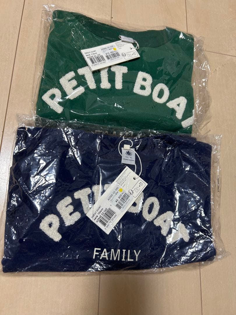 ありんこ　紺色 新品　プチバトー　PETIT BOAT トレーナー