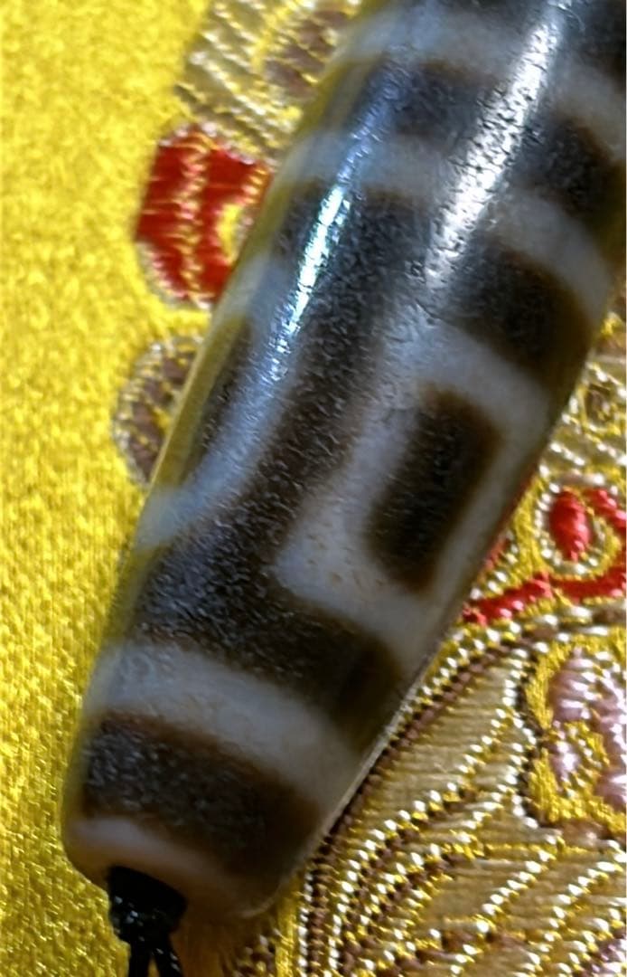 四方天地天珠　老天珠　台湾天珠／送料込　匿名発送／チベット　天珠　お守り