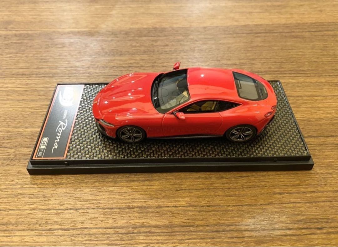 新品 希少！1/43 BBR 新型 フェラーリ ローマ ロッソコルサ レッド