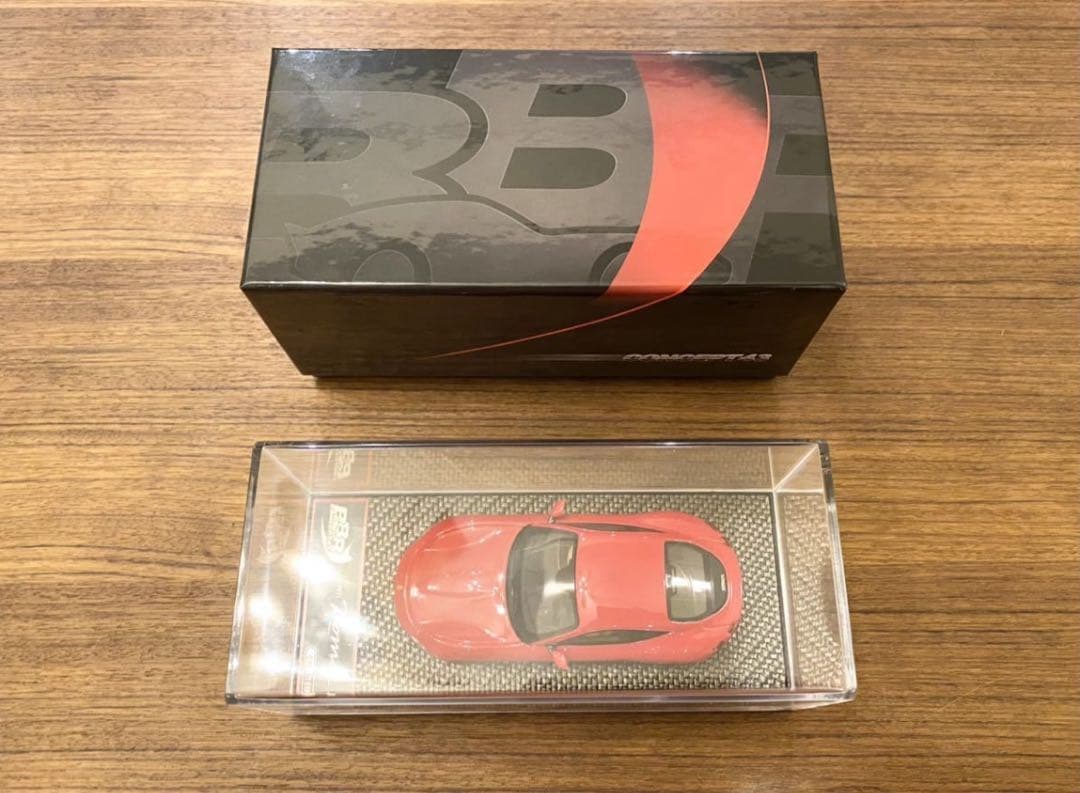 新品 希少！1/43 BBR 新型 フェラーリ ローマ ロッソコルサ レッド
