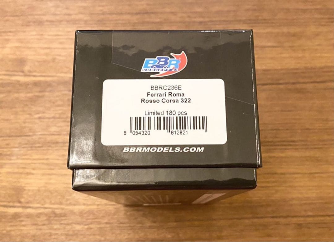 新品 希少！1/43 BBR 新型 フェラーリ ローマ ロッソコルサ レッド