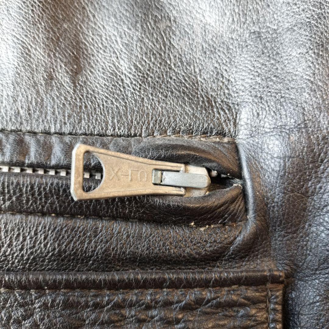 70〜80s ゴールドトップ シングルライダース ルイスレザー ハイウェイマン