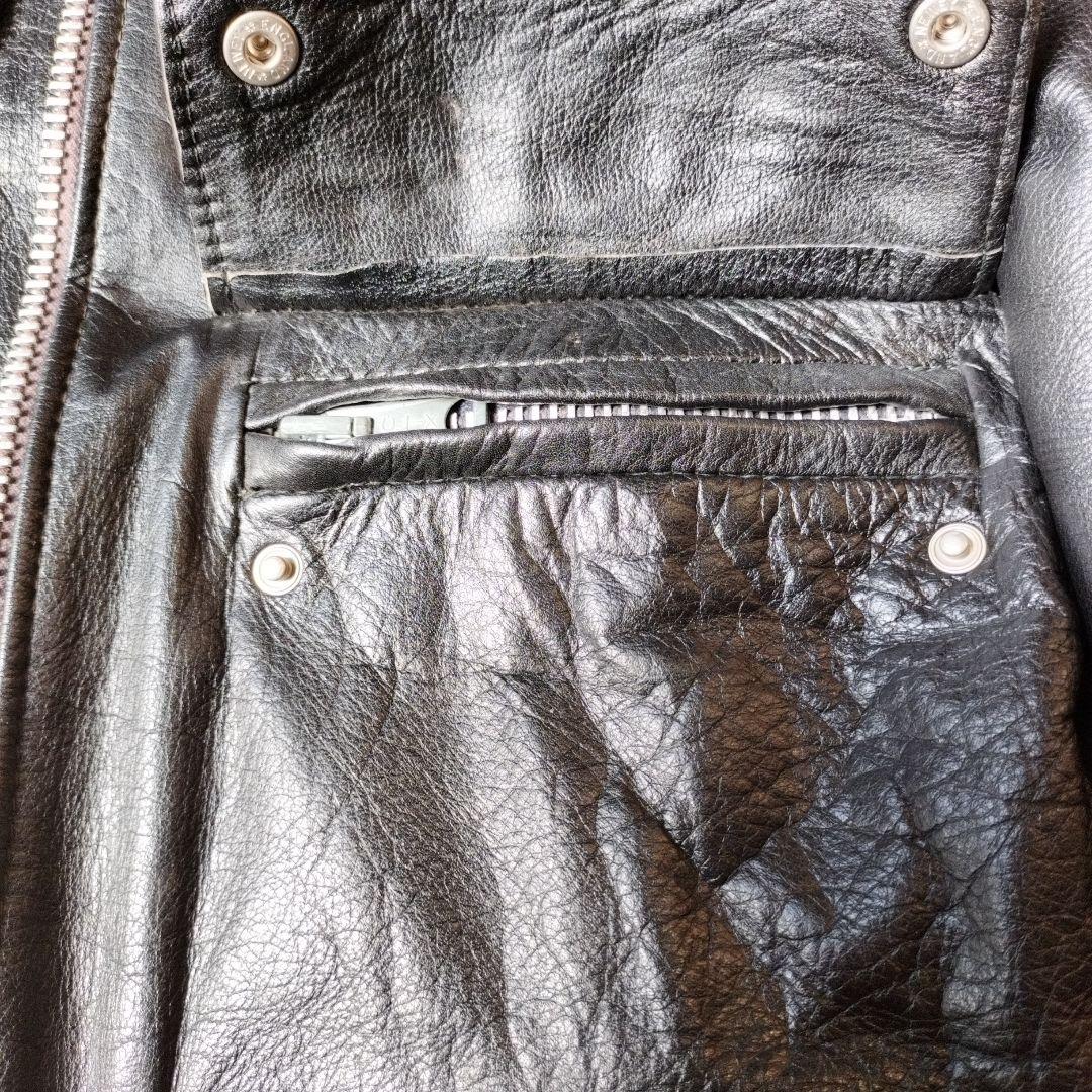 70〜80s ゴールドトップ シングルライダース ルイスレザー ハイウェイマン