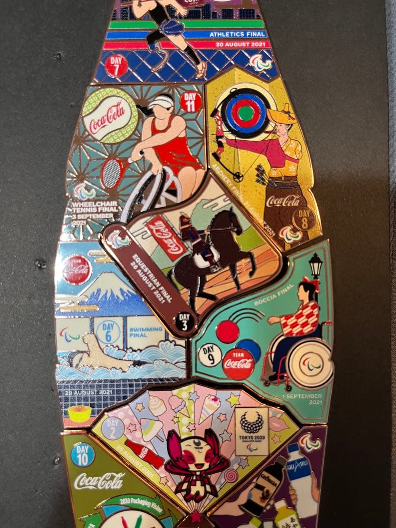 東京オリンピック パラリンピック2020 コカコーラデイピン コンプリートセット