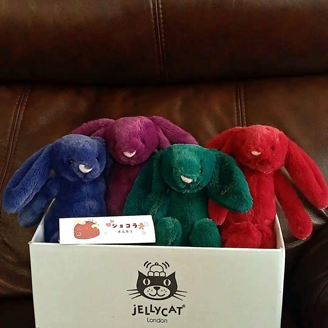  クリスマス限定カラー バニー うさぎ ぬいぐるみ　4体　セット