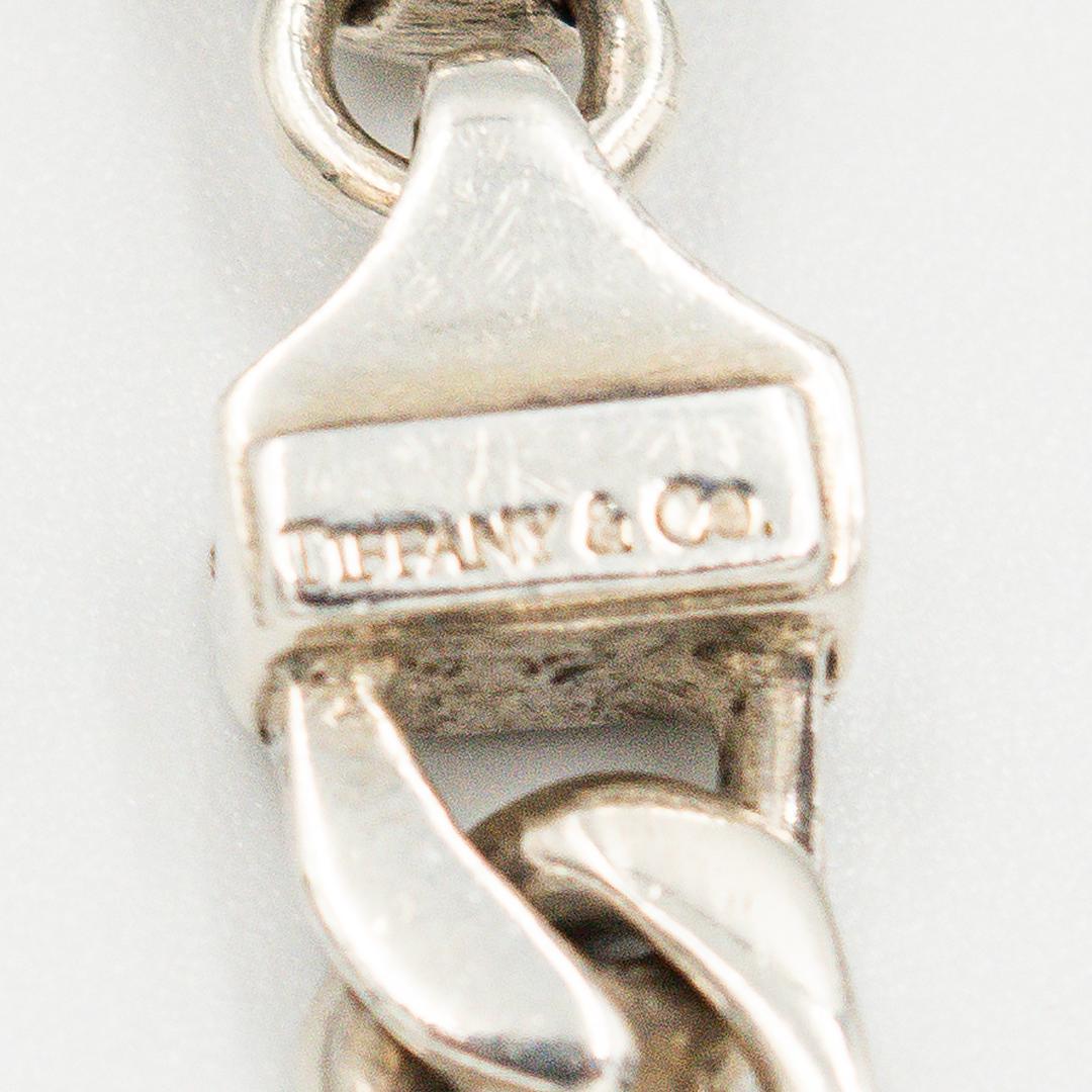 ヴィンテージ ティファニー フィガロチェーン ブレスレット 19.6cm 90s