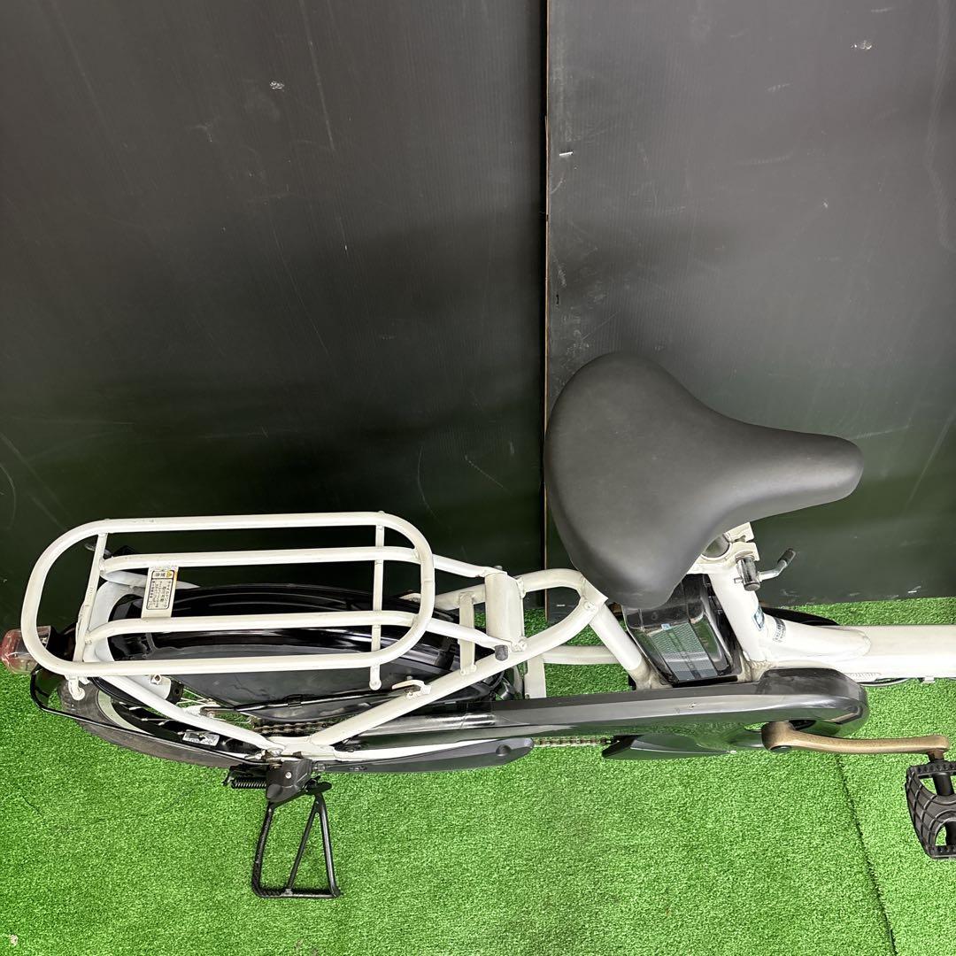 電動自転車 YAMAHA PAS kiss ホワイト 3人乗り対応　75