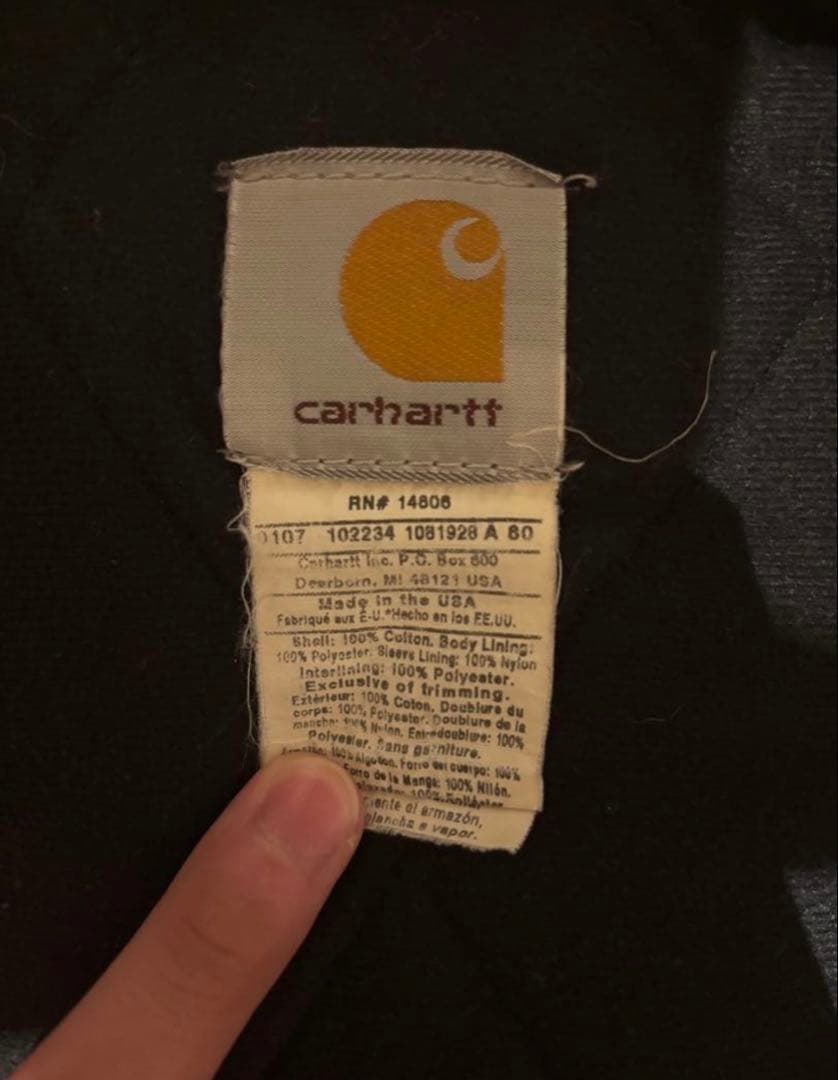 Carhartt アクティブジャケット　90s USA製 カーハート