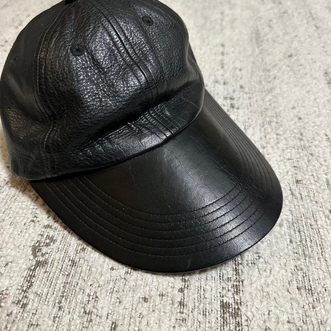 KIJIMA TAKAYUKI レザー　キャップ　6パネル