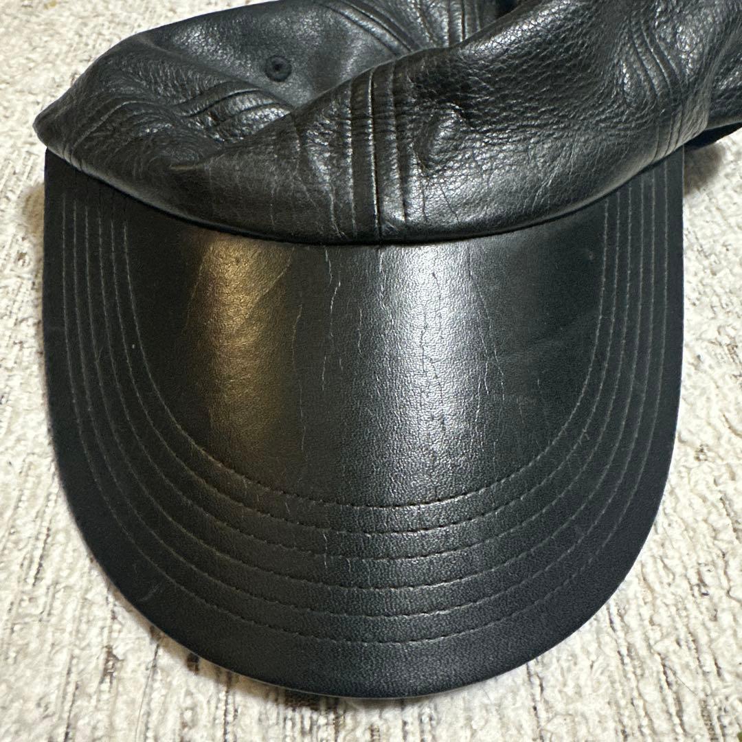 KIJIMA TAKAYUKI レザー　キャップ　6パネル