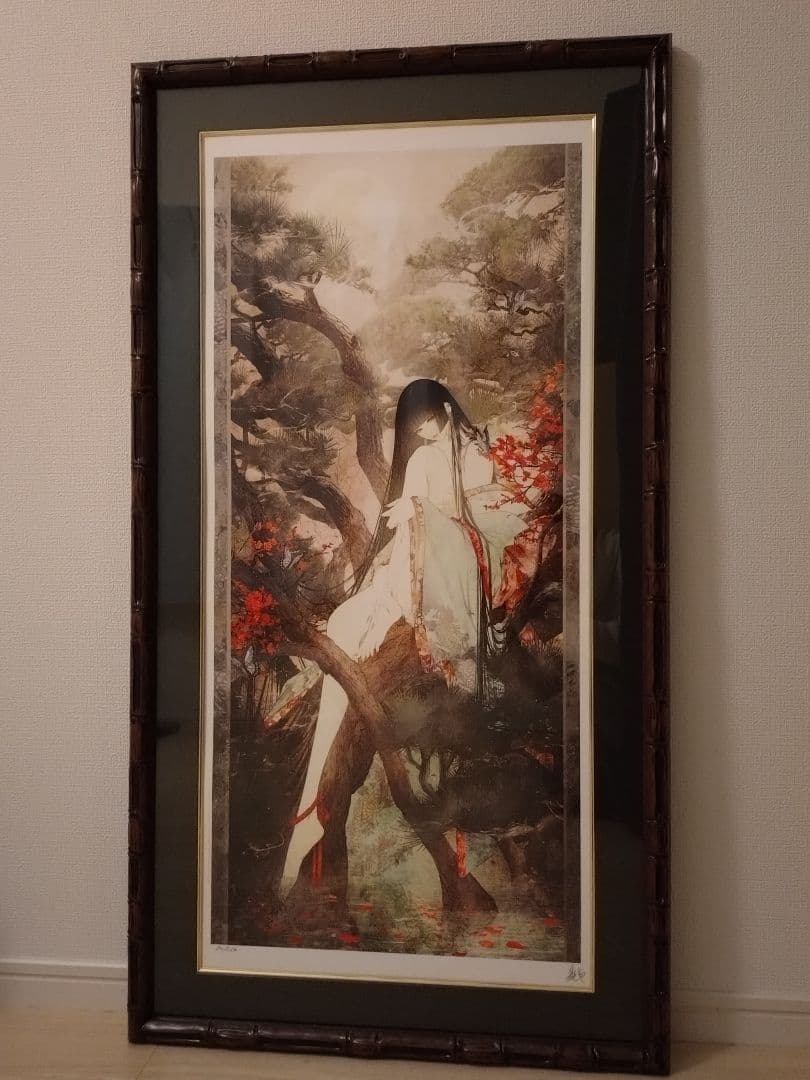 【ニボシページ】皐月恵 版画『永劫の庭』