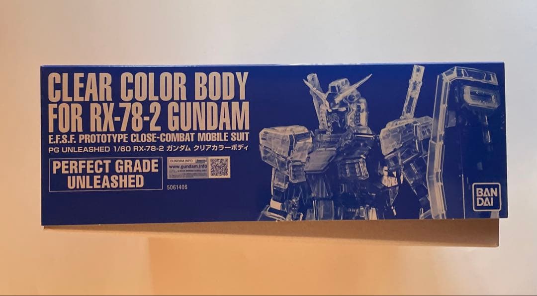 PG 1/60 トランザムライザー・RX-78-2 クリアカラーボディ
