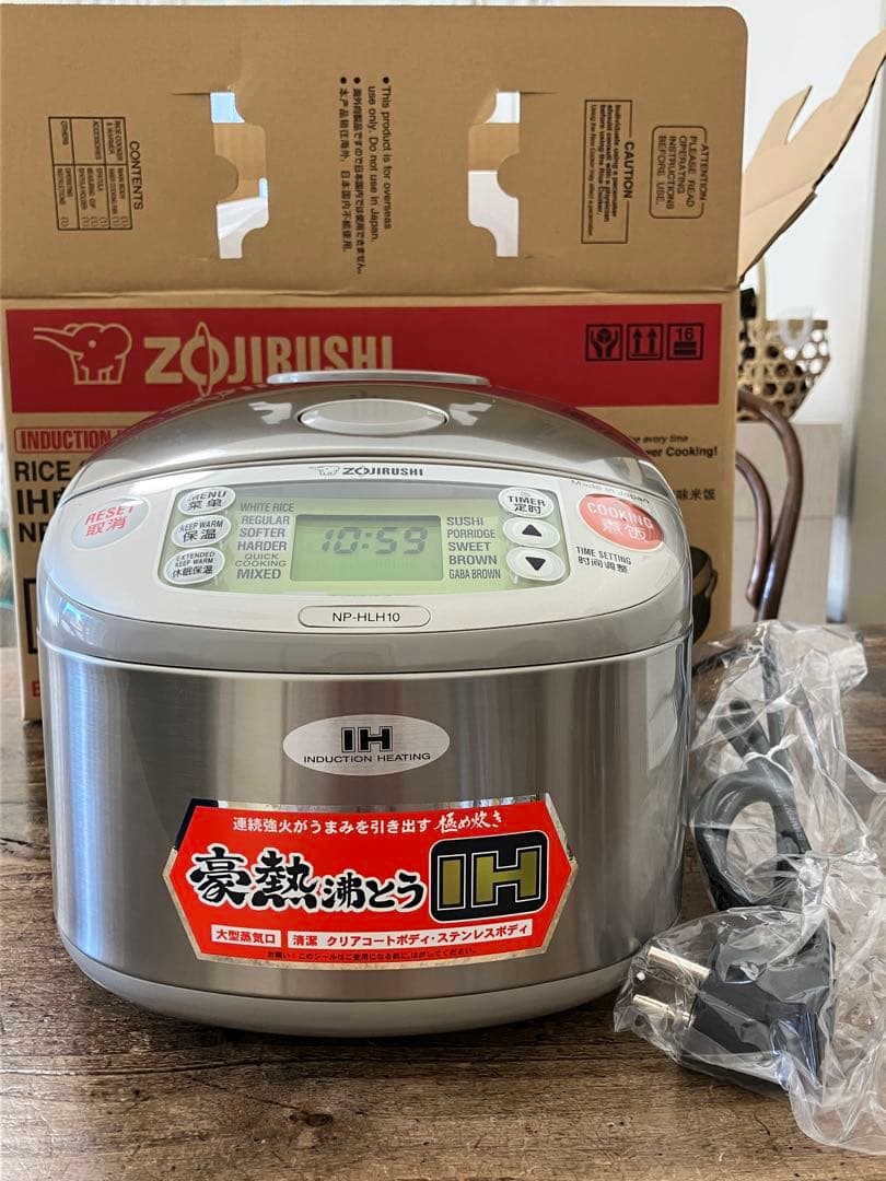 ZOJIRUSHI IH炊飯器 NP-HLH10 海外向け　新品