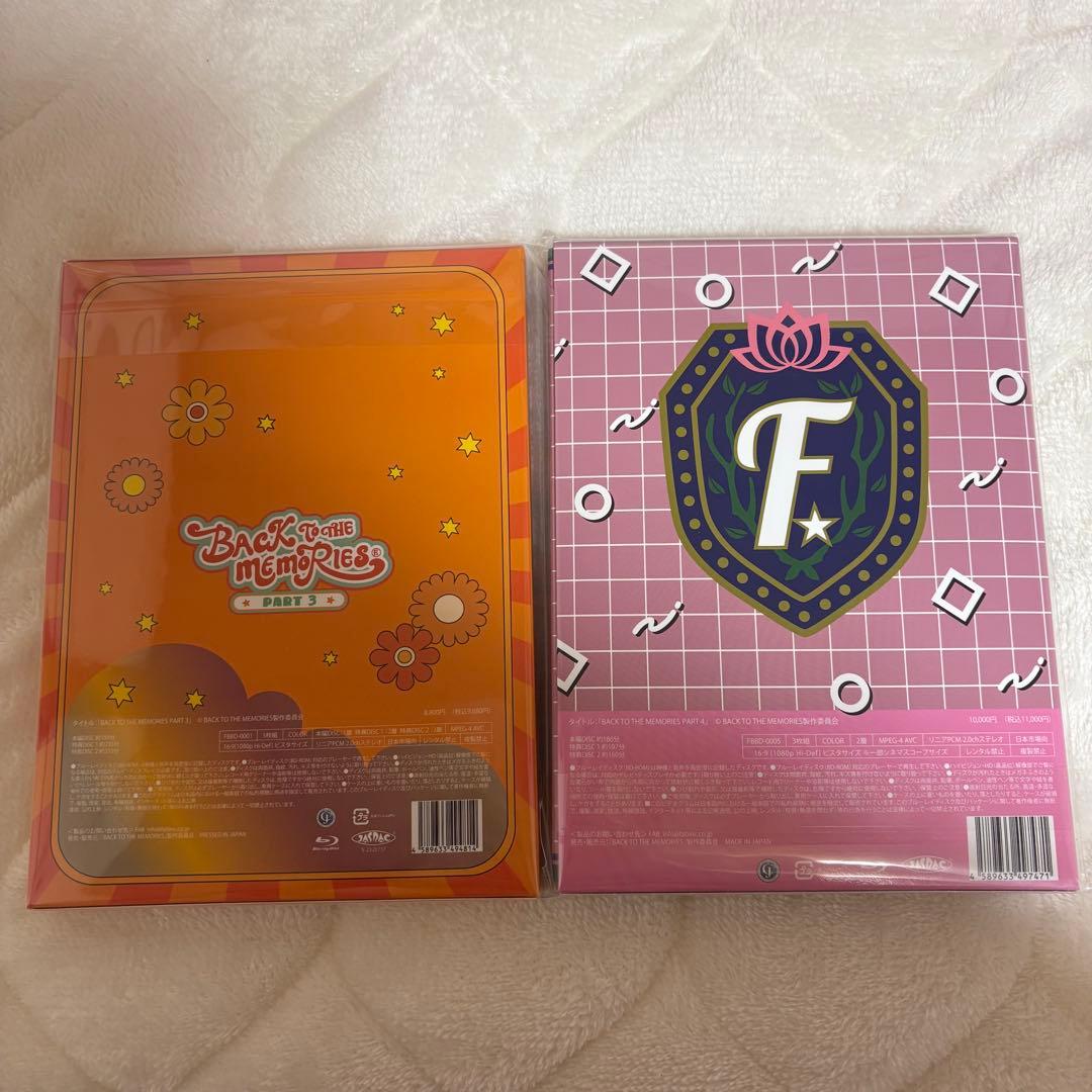 アイドル BACK TO THE MEMORYS BluRay