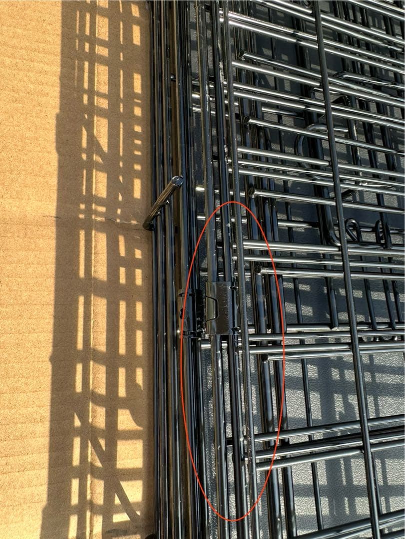 Amazonベーシック 犬 ペットケージ 折りたた ダブルドア 大型犬 ブラック