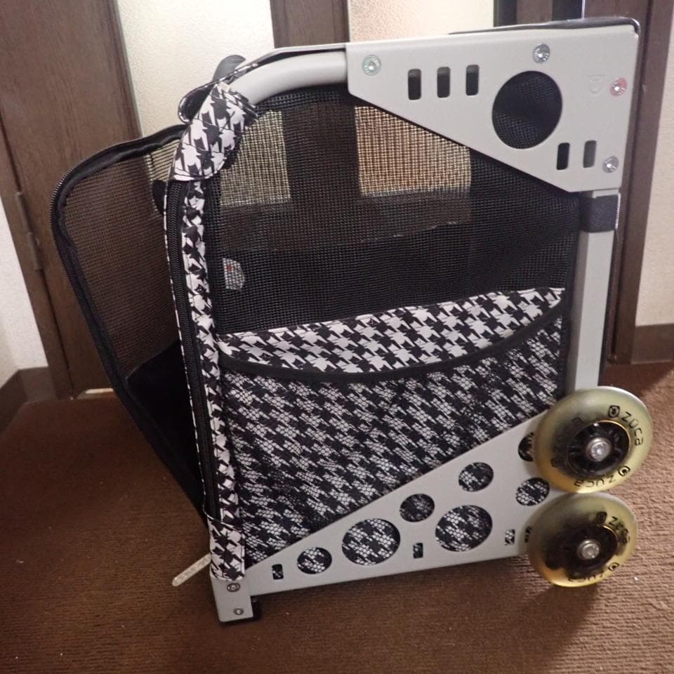 ZOCA ペットカート キャリー　千鳥格子　キャリー