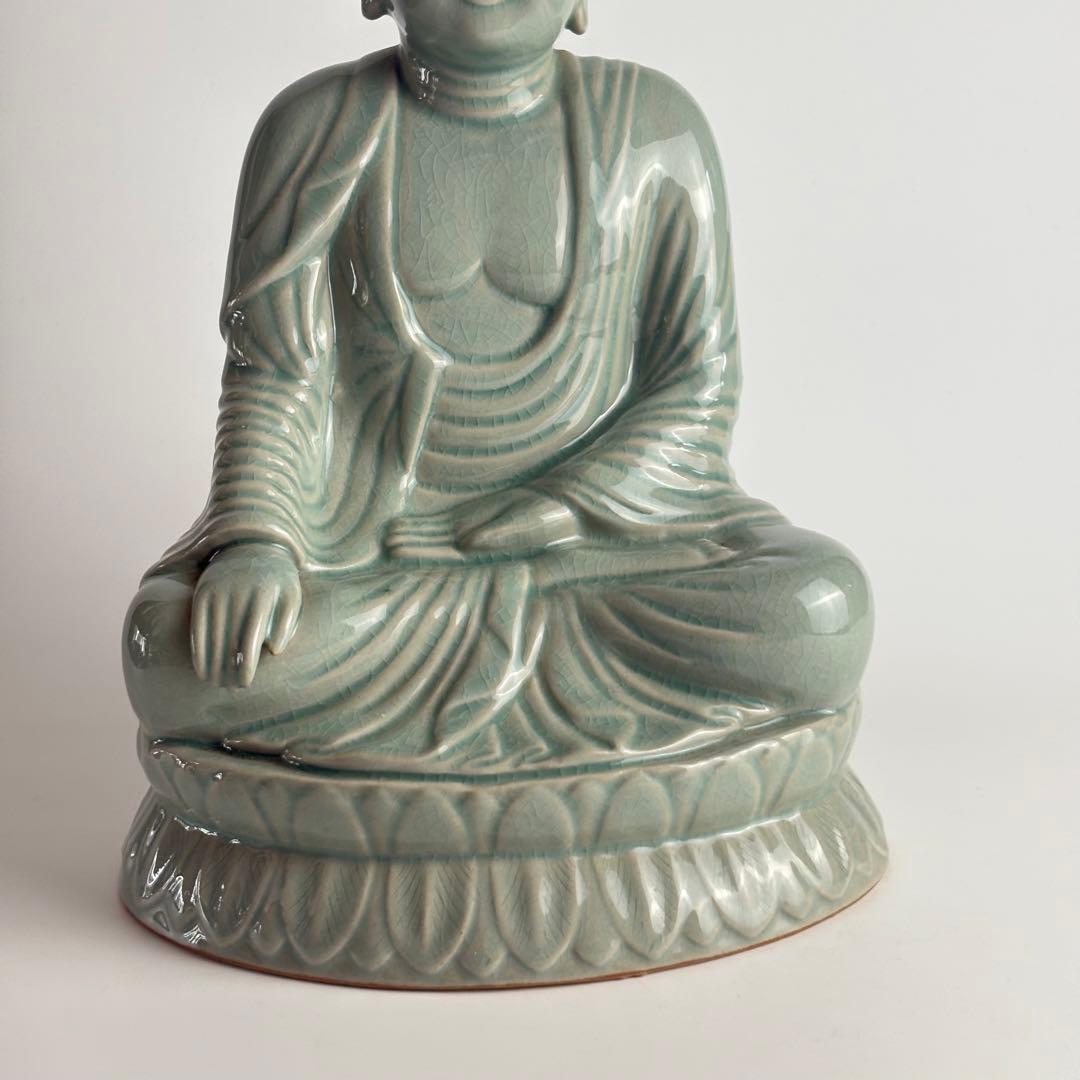 高麗 青磁 韓国 陶芸 松月 朝鮮 仏像