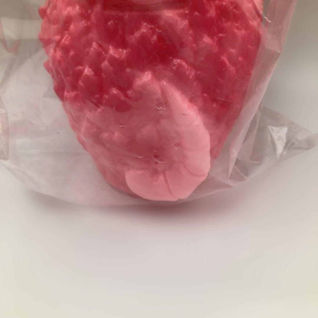 珍品♡未開封♡ビニパラベビー ピンク ソフビ ガラモン貯金箱 Marmit