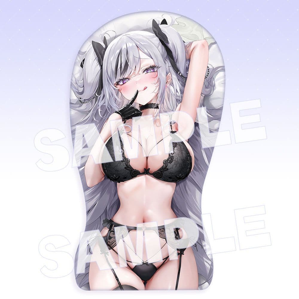 アズールレーン悪い子と作業タイム？半身マウスパッド(エルベ)