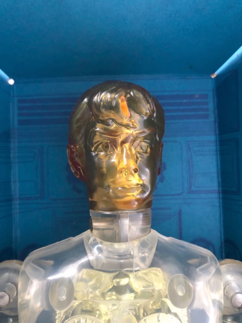 当時もの未使用★変身サイボーグ１号★ゴールド旧タカラ