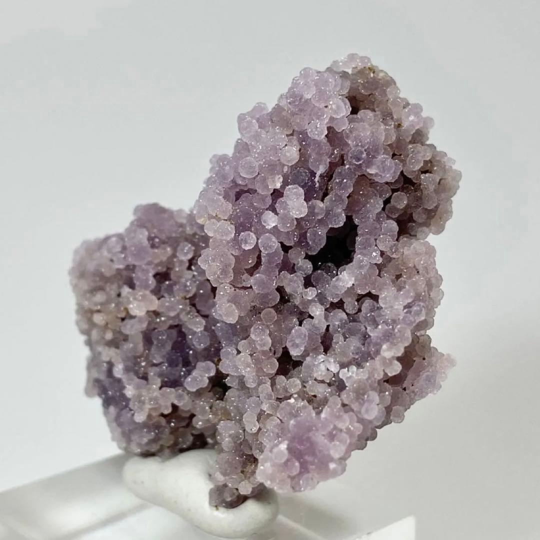 グレープカルセドニー　アメシスト　クォーツ　鉱物標本　原石　天然石　ストーン