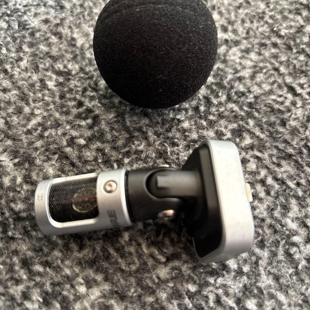 (最安値)SHUREMV88 ライトニング対応 iPhone用 携帯マイク