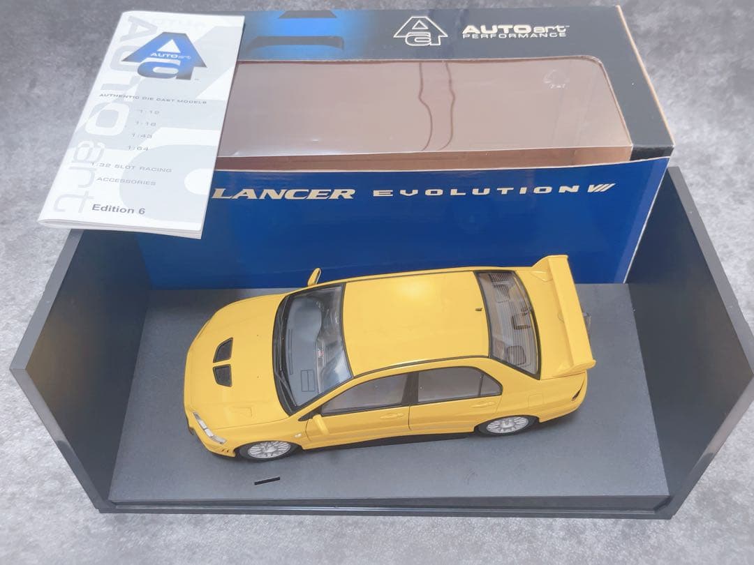 オートアート 1/18 MITSUBISHI 三菱 ランサーエボリューション 7