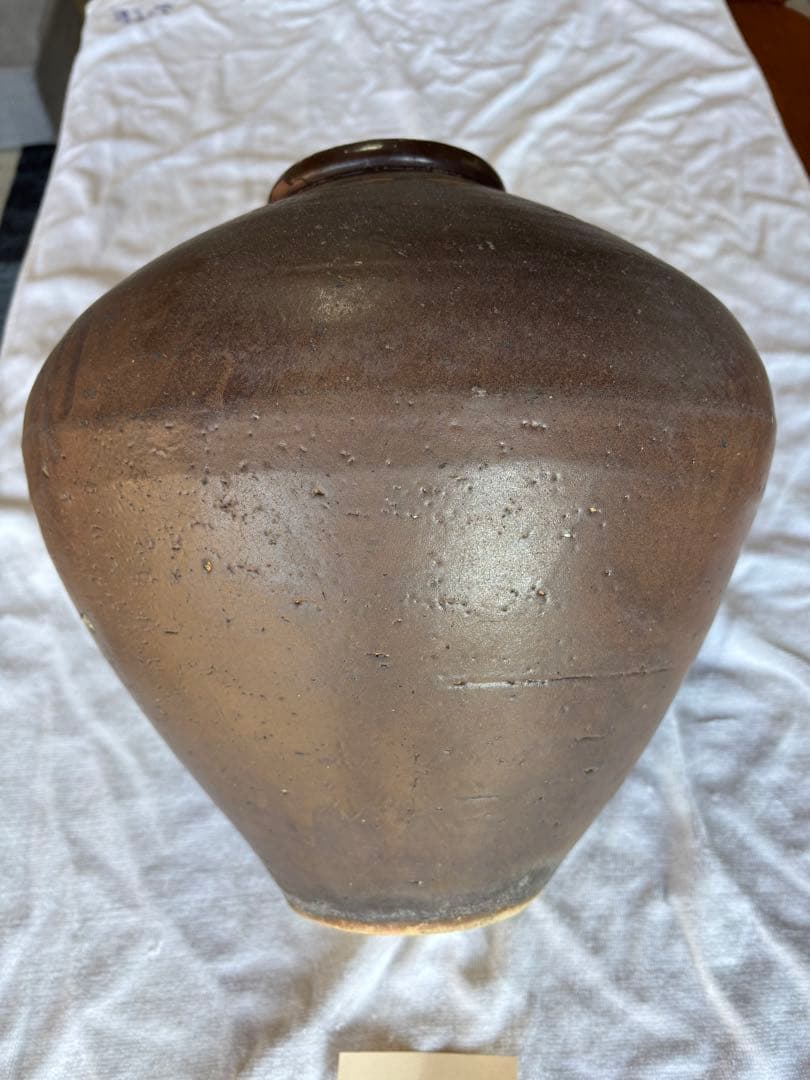 古備前　茶壺　 古民芸 　花瓶　置物飾り