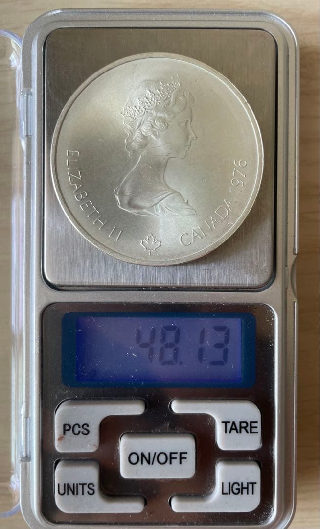 1976年 カナダ モントリオールオリンピック記念 10ドル銀貨