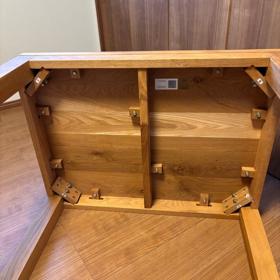 直接引取希望 scope 4040 テーブル 120 × 80 オーク ②