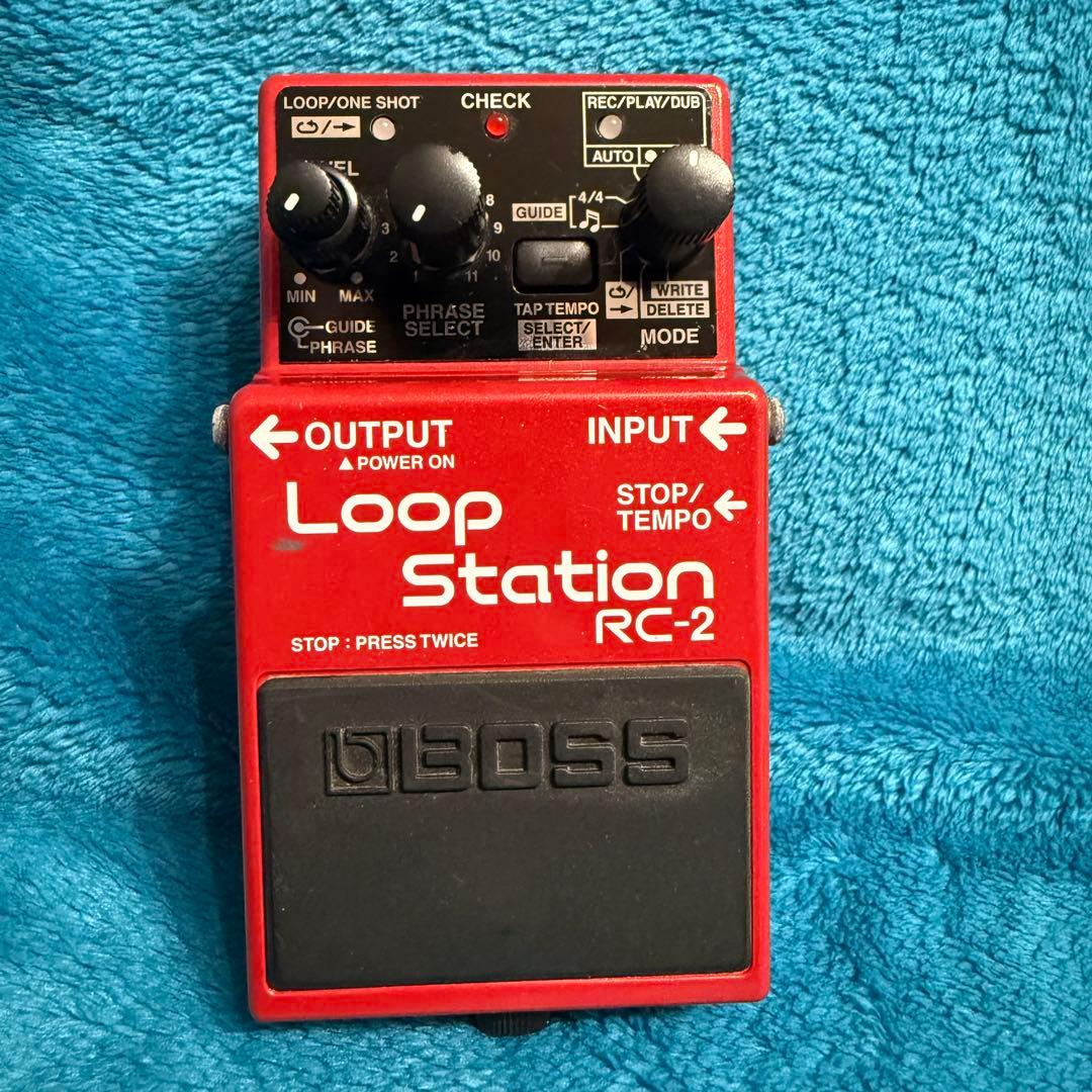 BOSS Loop Station RC-2 レッド