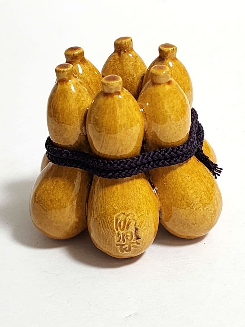 羽衣　三代 昭楽　六瓢　蓋置　共箱　栞