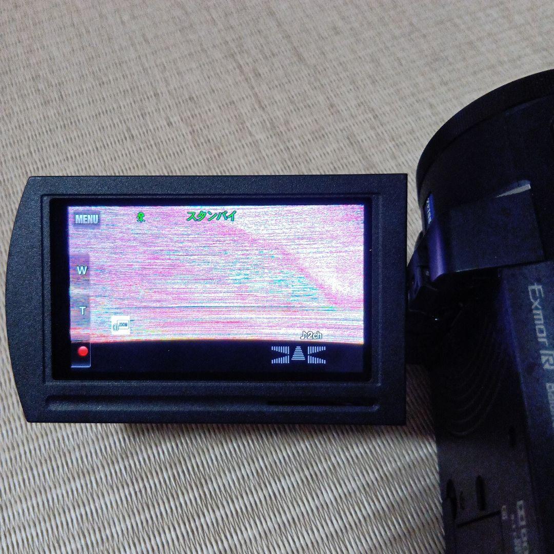 【動画録画不良】SONY FDR-AX30 4Kビデオカメラ