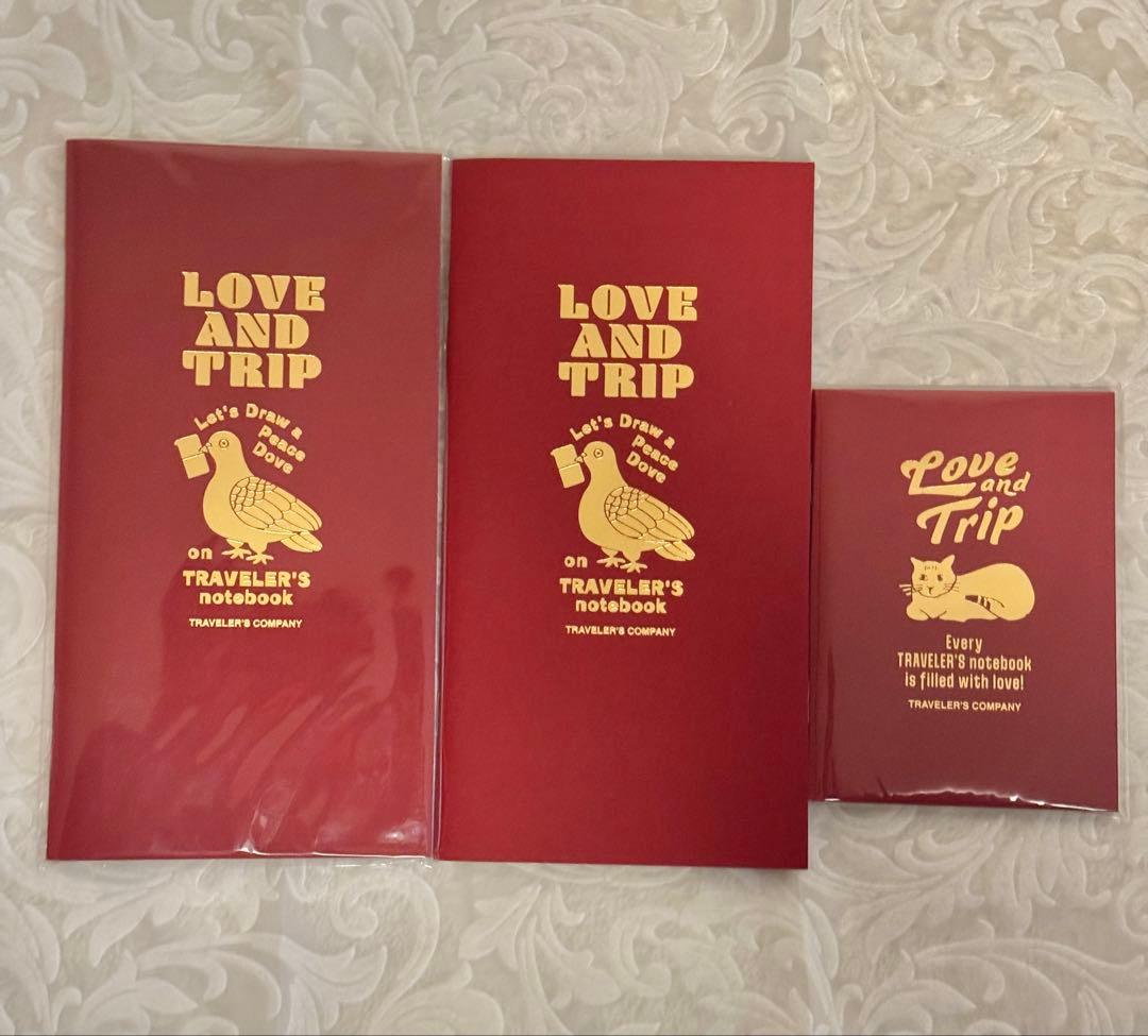 【新品】トラベラーズノート Love and Trip 箱なし