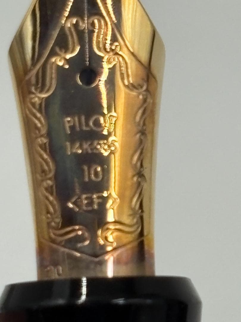 PILOT パイロット 万年筆 カスタム742 EF 極細字 14K