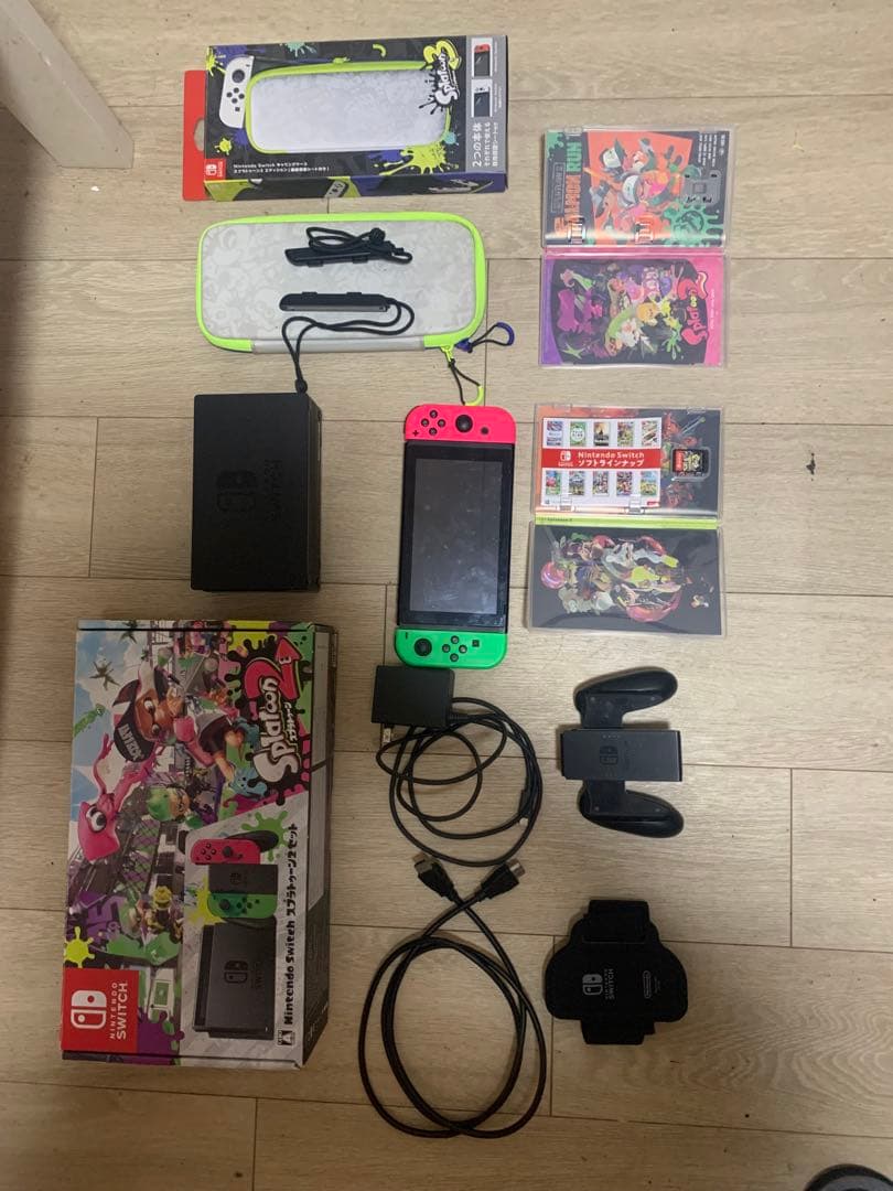 期間限定！Nintendo Switch Splatoonセット 本体