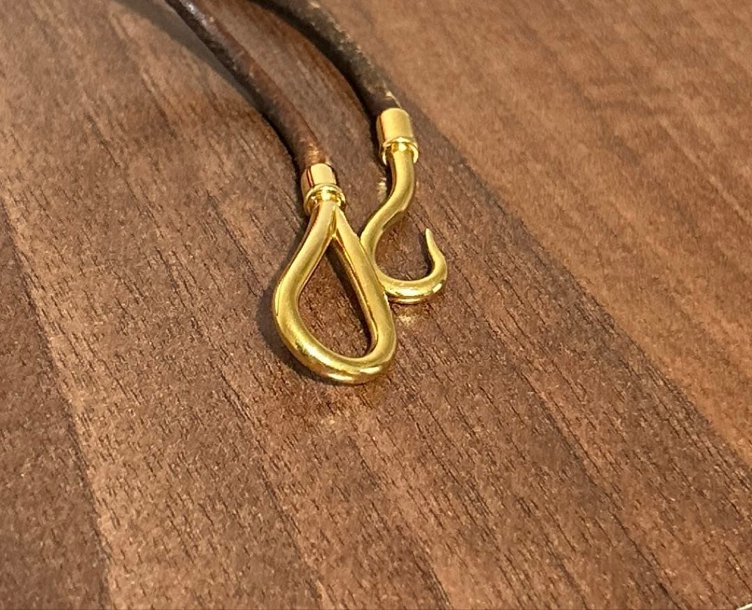 名品 Hermes エルメス ジャンボチョーカーブレスレット ゴールド